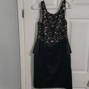 One by eight Black dress